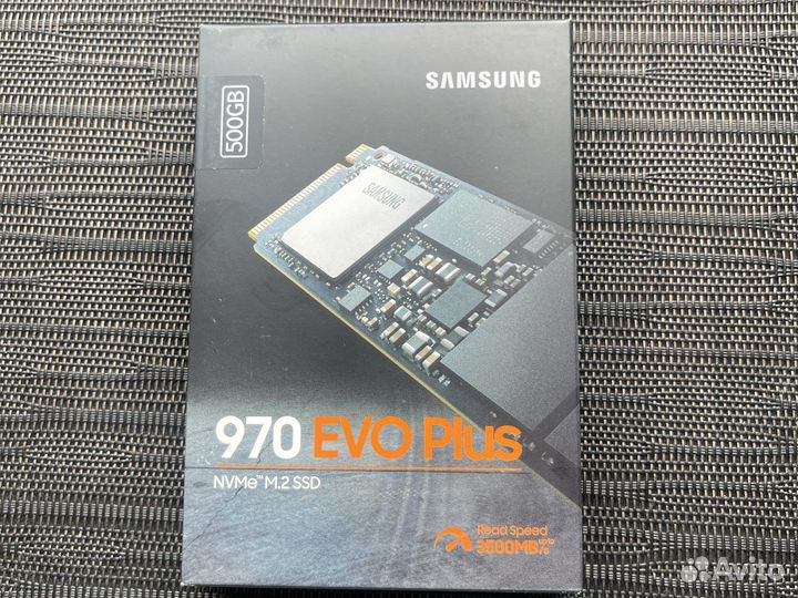 SSD M2 Samsung 970 EVO Plus 500 гб