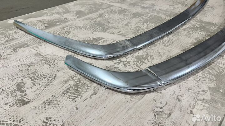 Хром на бампер газ 3110