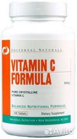 Universal Nutrition Vitamin C Formula (100таб)