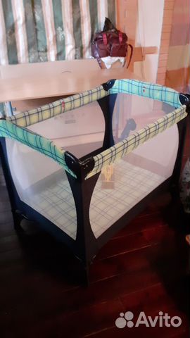 Детская кровать манеж