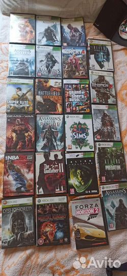 Диски на xbox 360