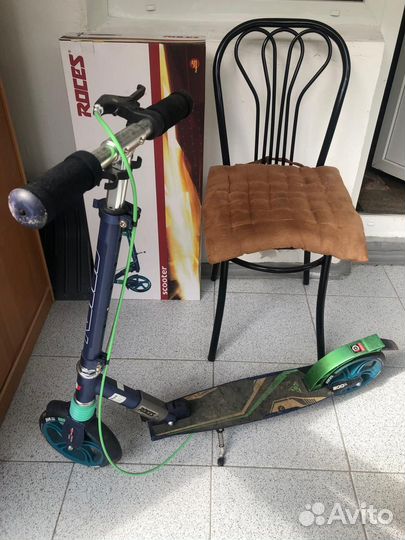 Самокат детский двухколесный бу