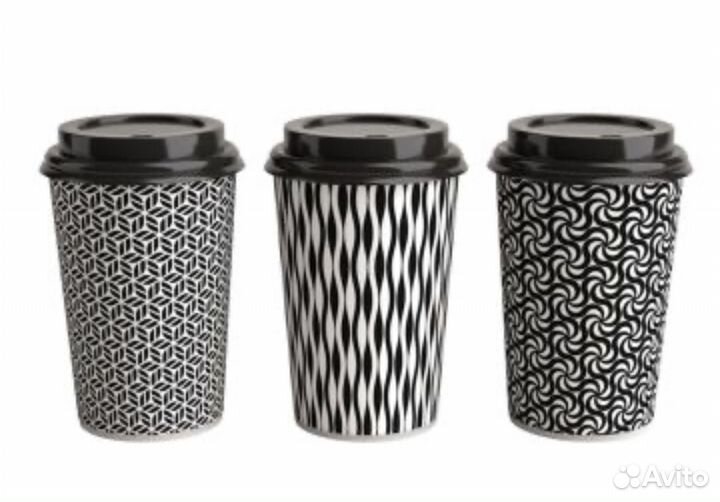 Бумажные стаканчики 300 мл