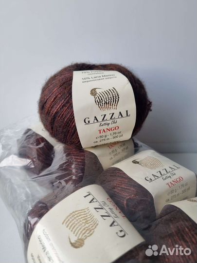 Пряжа для вязания Gazzal Tango