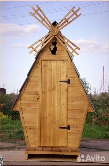 Дачный туалет с установкой JWL458