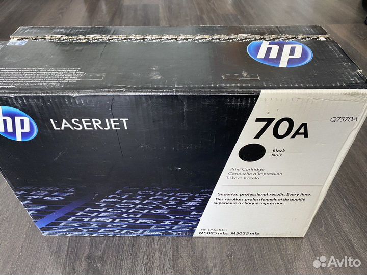 Q7570A №70A, оригинал, 2шт. Коробки вскрыты