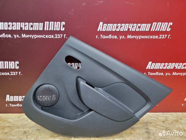 Обшивка боковой двери задняя правая Renault Logan