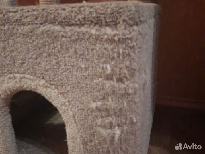 Когтеточка домик для кошки бу