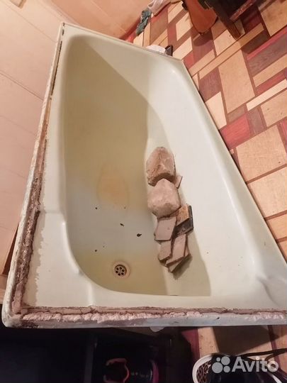 Ванна чугунная бу
