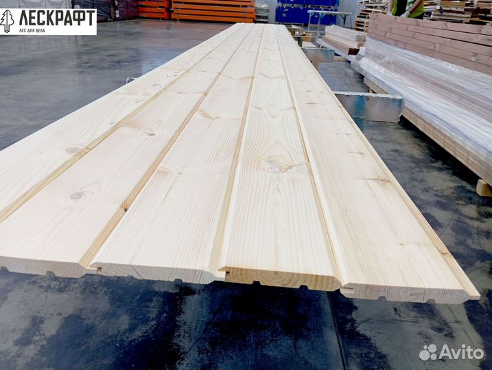 Имитация бруса 19*117*6000 сорт AB термо сосна