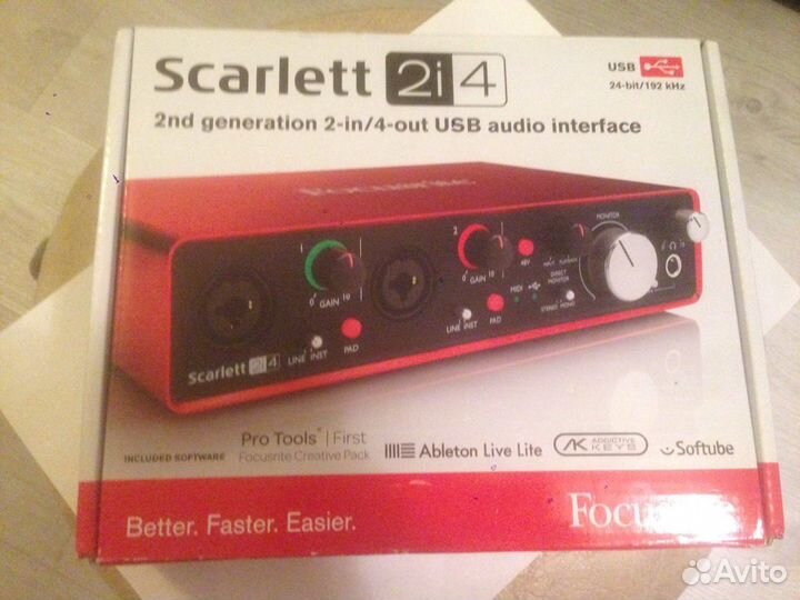 Focusrite Scarlett 2i4 2nd Gen USB