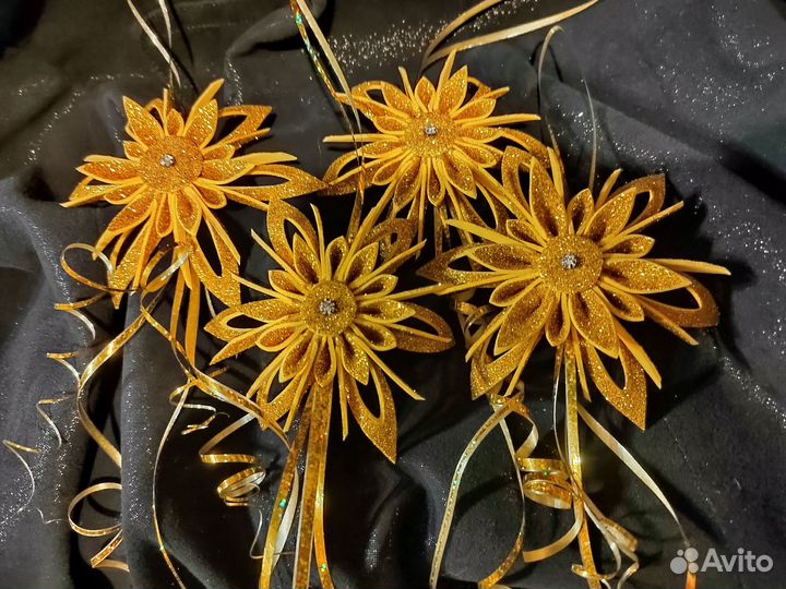 Цветы из фоамирана для украшения праздника