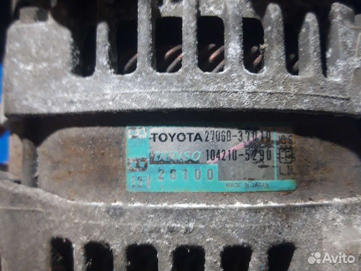 Генератор таёта corolla