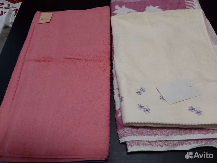 Полотенца 50х100 махровые новые