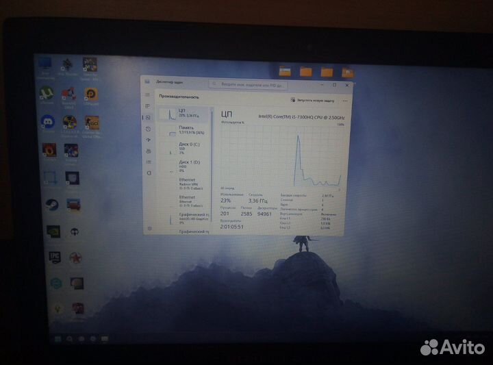 Игровой ноутбук asus rog strix GL553VD