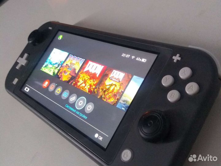 Nintendo switch lite с играми