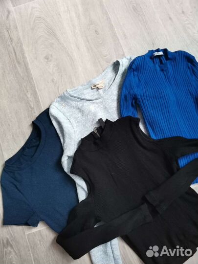 Кроп кофты укороченные