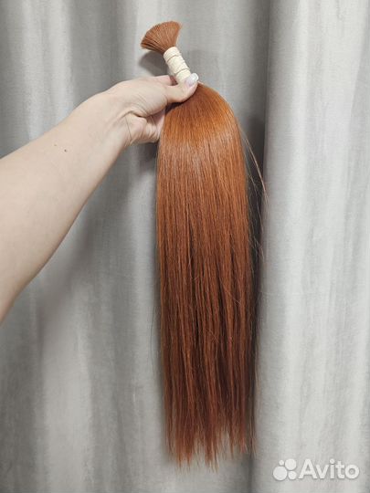 Волосы рыжие