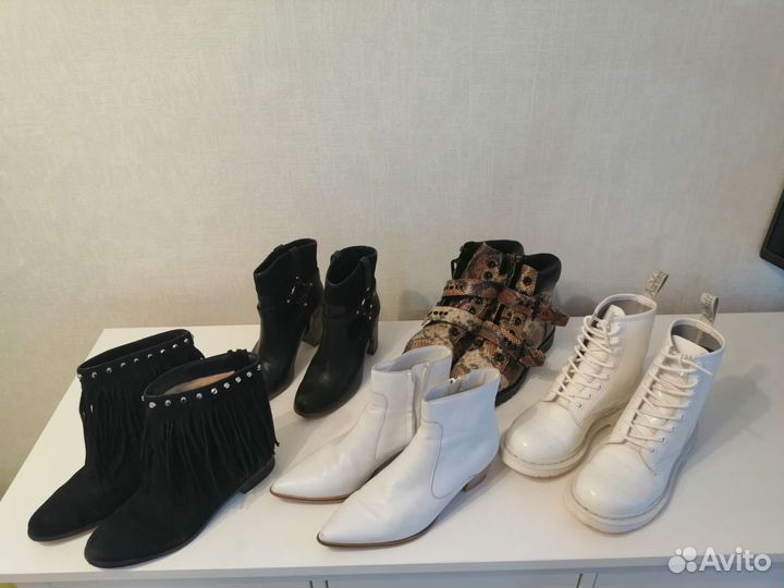 Ботильоны женские 39 Mango, ASOS, Ralph Lauren