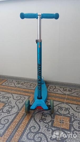 Самокат детский трехколесный бу