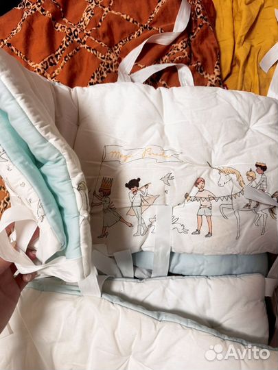 Бортики в кроватку