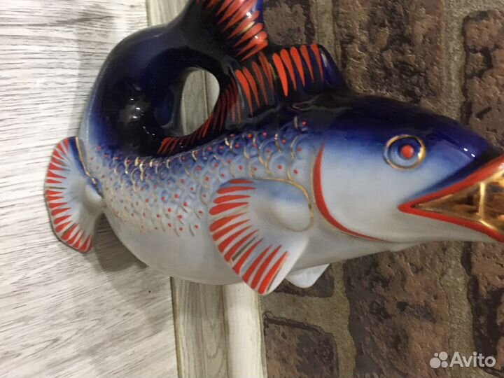 Фарфоровые статуэтки СССР «рыбка»