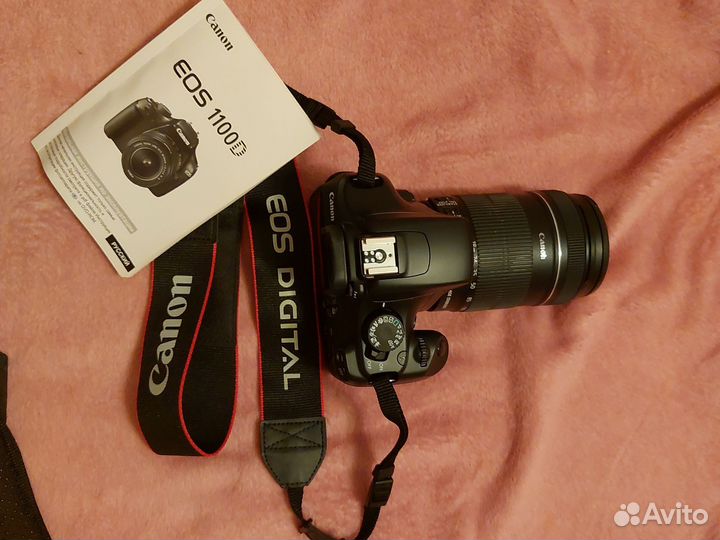 Фотоаппарат canon efs 1100d kit 18 135mm