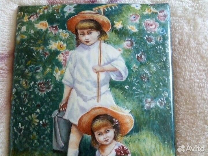 Садоводы-пано и Ирисы.Авторское исполнение