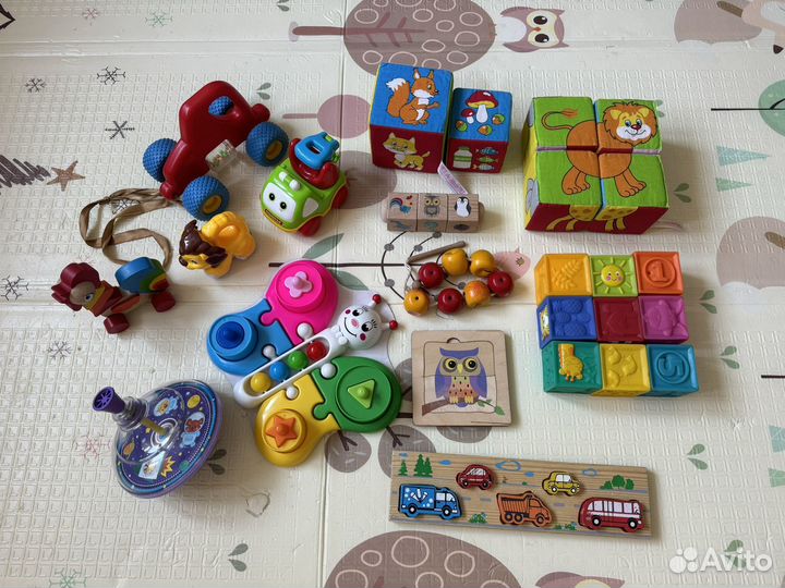 Развивающие игрушки от 1 года пакетом