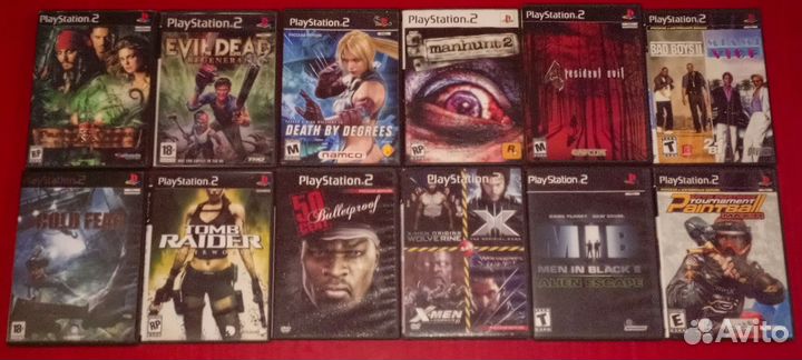 Игры на sony playstation 2