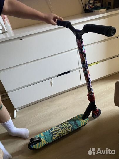 Трюковой самокат oxelo mf 3 6