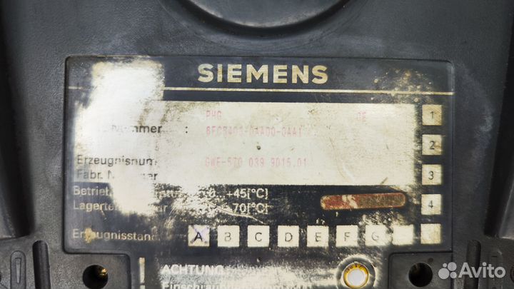 Siemens PHG 6FC5403-0AA00-0AA1