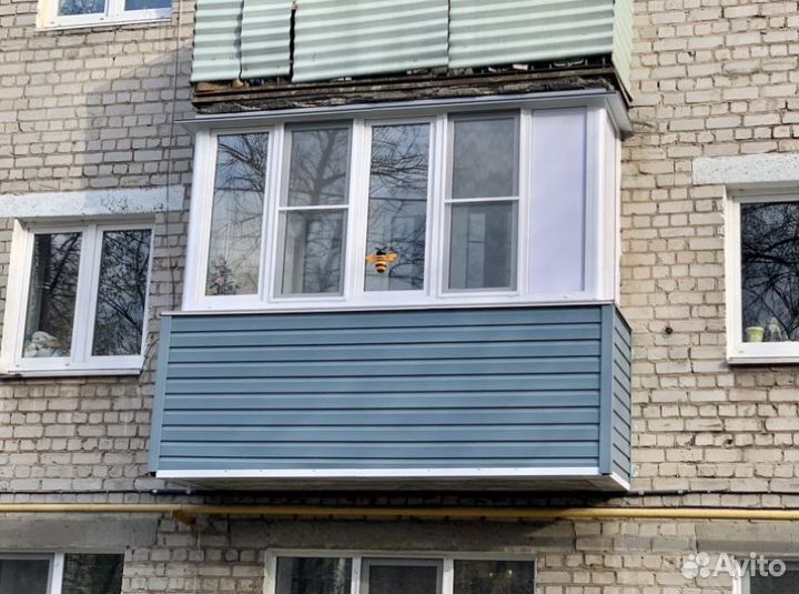 Остекление\ремонт балконов и лоджий под ключ Мск