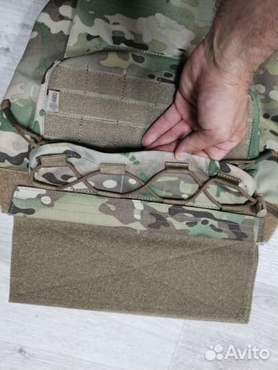 Напашник защита живота и паха 2-х секционный