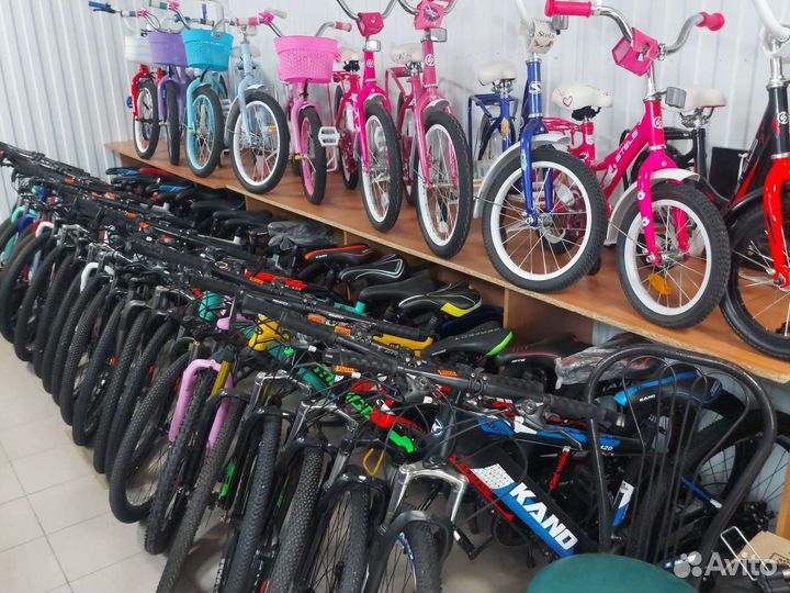 Велосипеды разных моделей