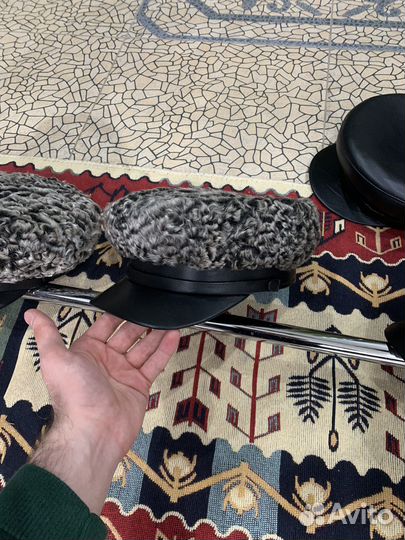 Картузы из Каракуля и Кожи