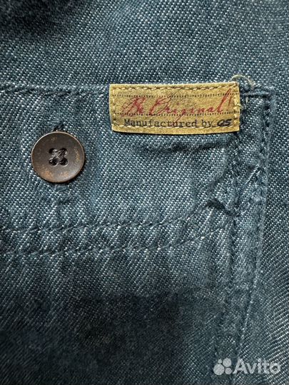 Рубашка мужская джинсовая QS (S)