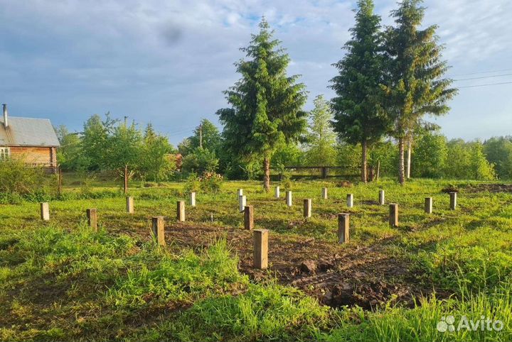 Фундамент жб сваи