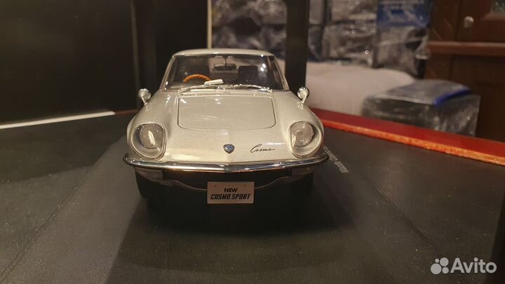 1:18 Autoart Mazda Cosmo Sport silver