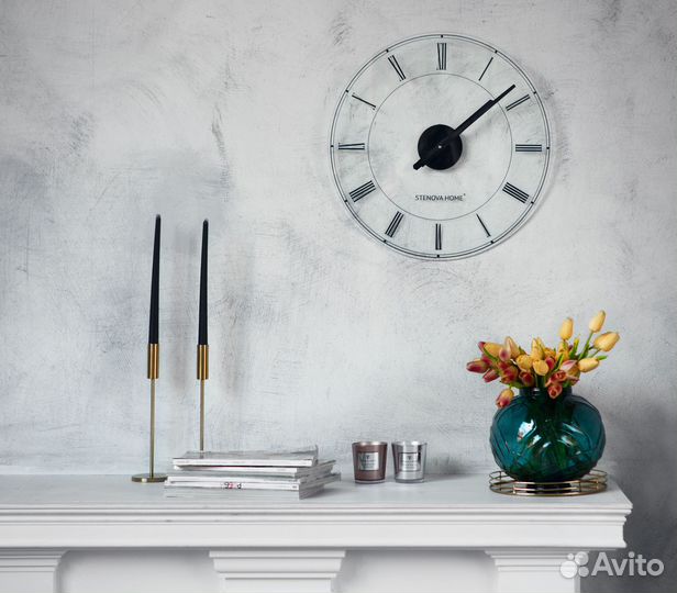 Часы настенные crystal