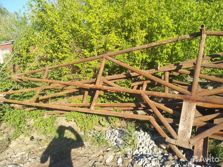 Фермы металлические для ангара бу