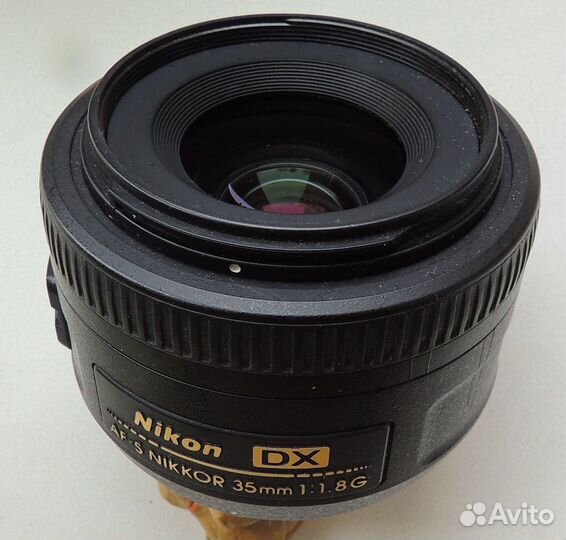Nikon Nikkor 35 mm 1.8G. Без автофокуса