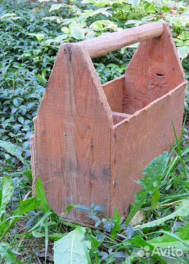 Винтажный ящик с инструментами СССР