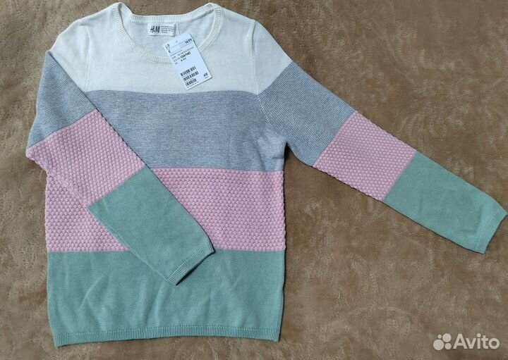 Свитер для девочки новый