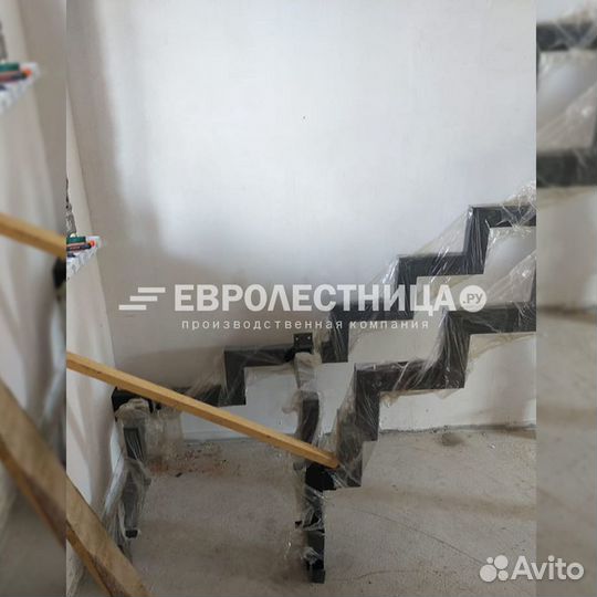 Лестница каркас металлический