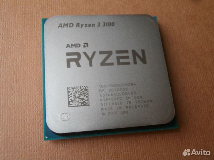 Amd ryzen 3 3100
