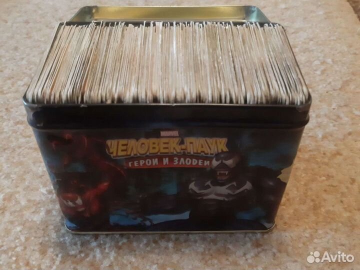 Карточки Человек Паук Герои и Злодеи