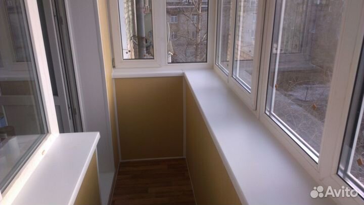 Остекление балкона - московская планировка