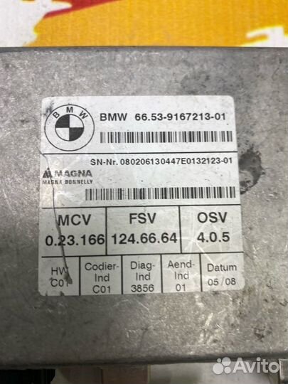 Блок управления камерой Bmw X5 E70 N52B30 2008