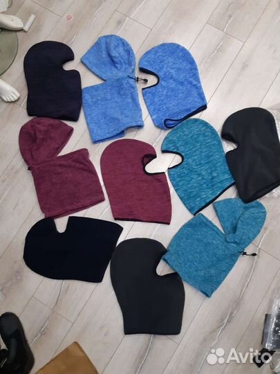 Балаклава подшлемник флис и сетка